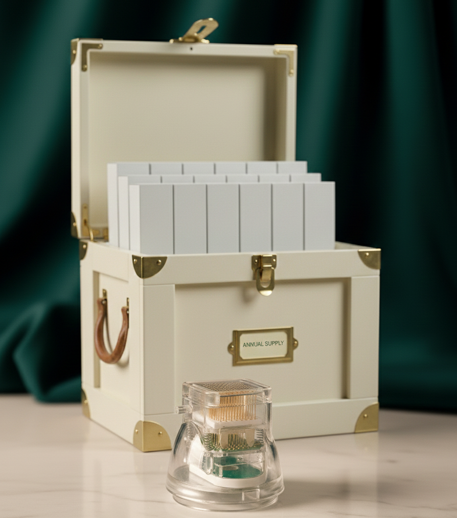 The Annual Supply Crate | 120 x Insulated 25-Pin Facial RF Cartridges